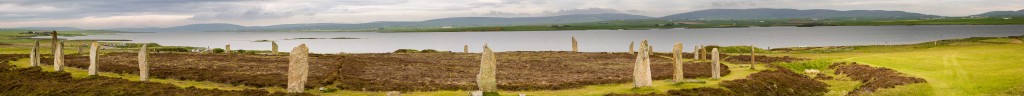 Ring of Brodgar and Loch Harray, Orkney